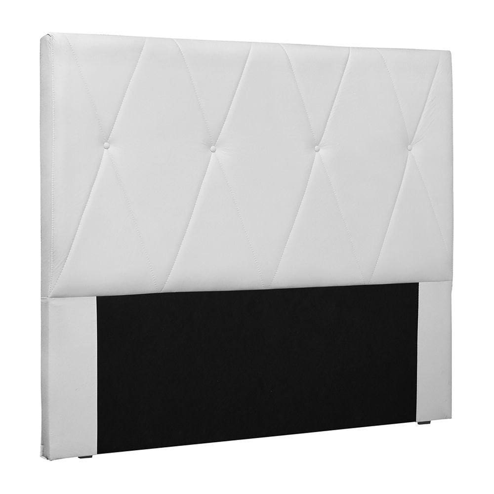 Cabeceira Queen Size 1,60m Yves Pu Branco