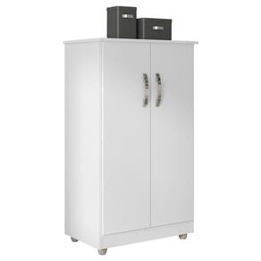 Armário Organizador Multiuso Rosana 2 Portas Branco