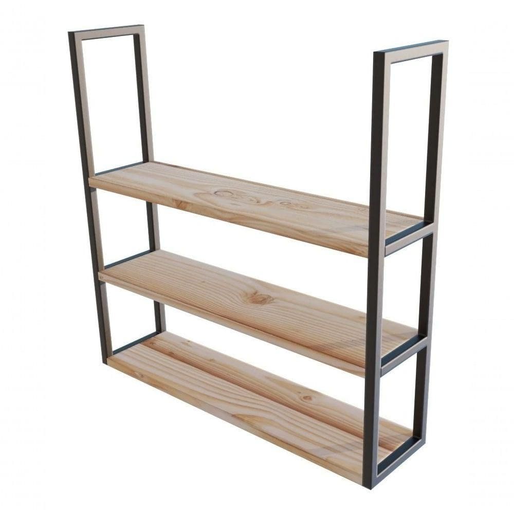 Suporte Gourmet Preto Decorativo 60cm