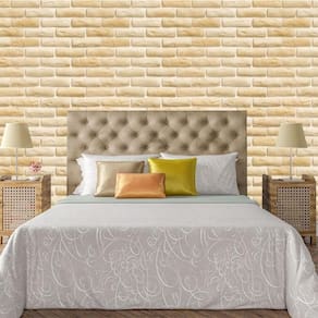 Papel De Parede Adesivo Tijolo Lavável Sala Quarto Cozinha 3 Metros