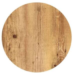 Tampo Em Mdf 18mm Redondo 160 Cm - Antiquá Cor Marrom