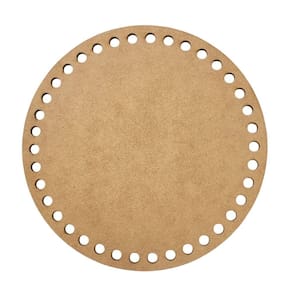 Base Para Crochê Em Mdf Cru Circulo (25x25)