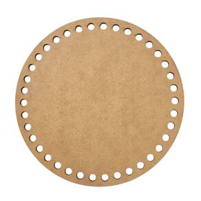 Base Para Crochê Em Mdf Cru Circulo (12x12)