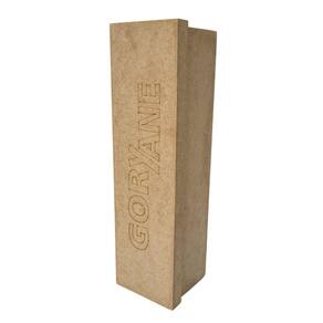 Caixa Porta Vinho Personalizada Com Sua Logo (35x09x09) Mdf Cru