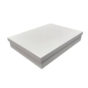 Caixa Para Papel A4 100% Mdf (30,5x22,5x5,5) Branco