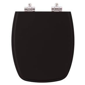 Tampa de Privada Poliéster Soft Amarilis Preto Louça Fiori