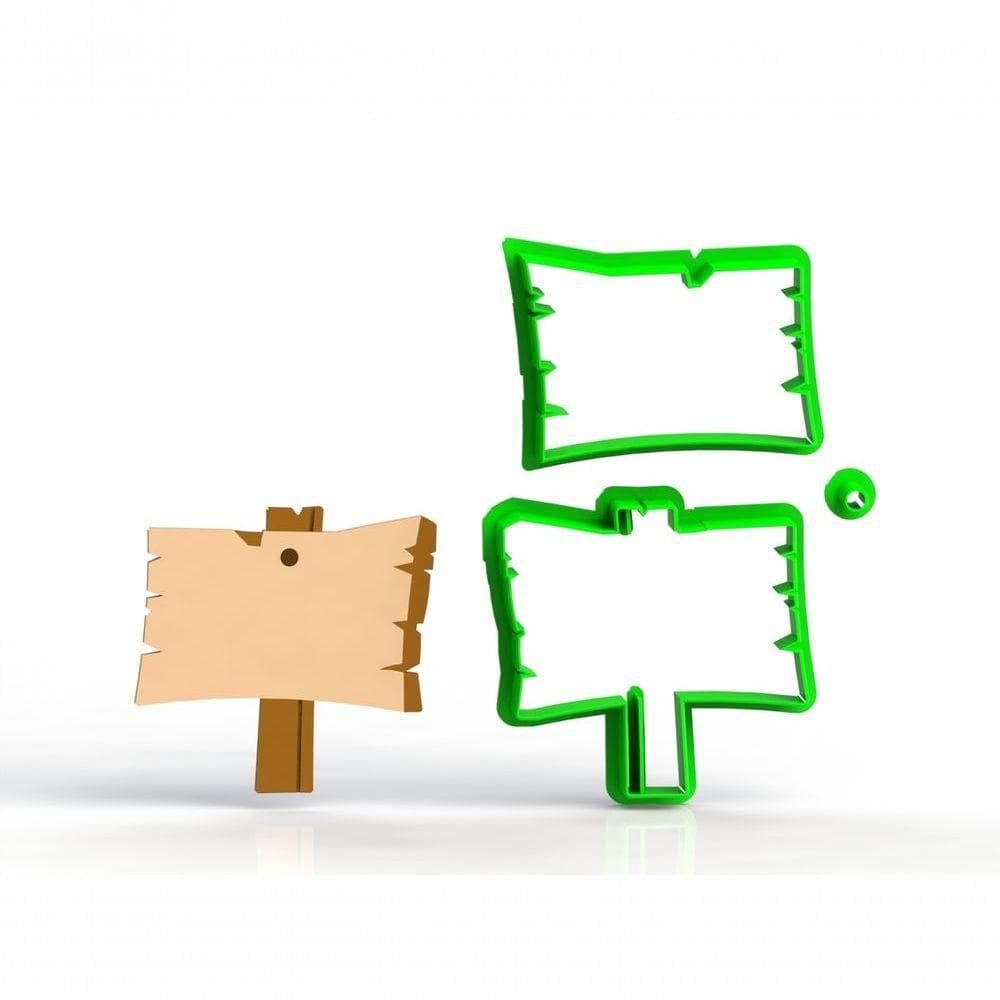 Cortador Placa Bosque Encantado Floresta Modular Tamanho 6 Cm