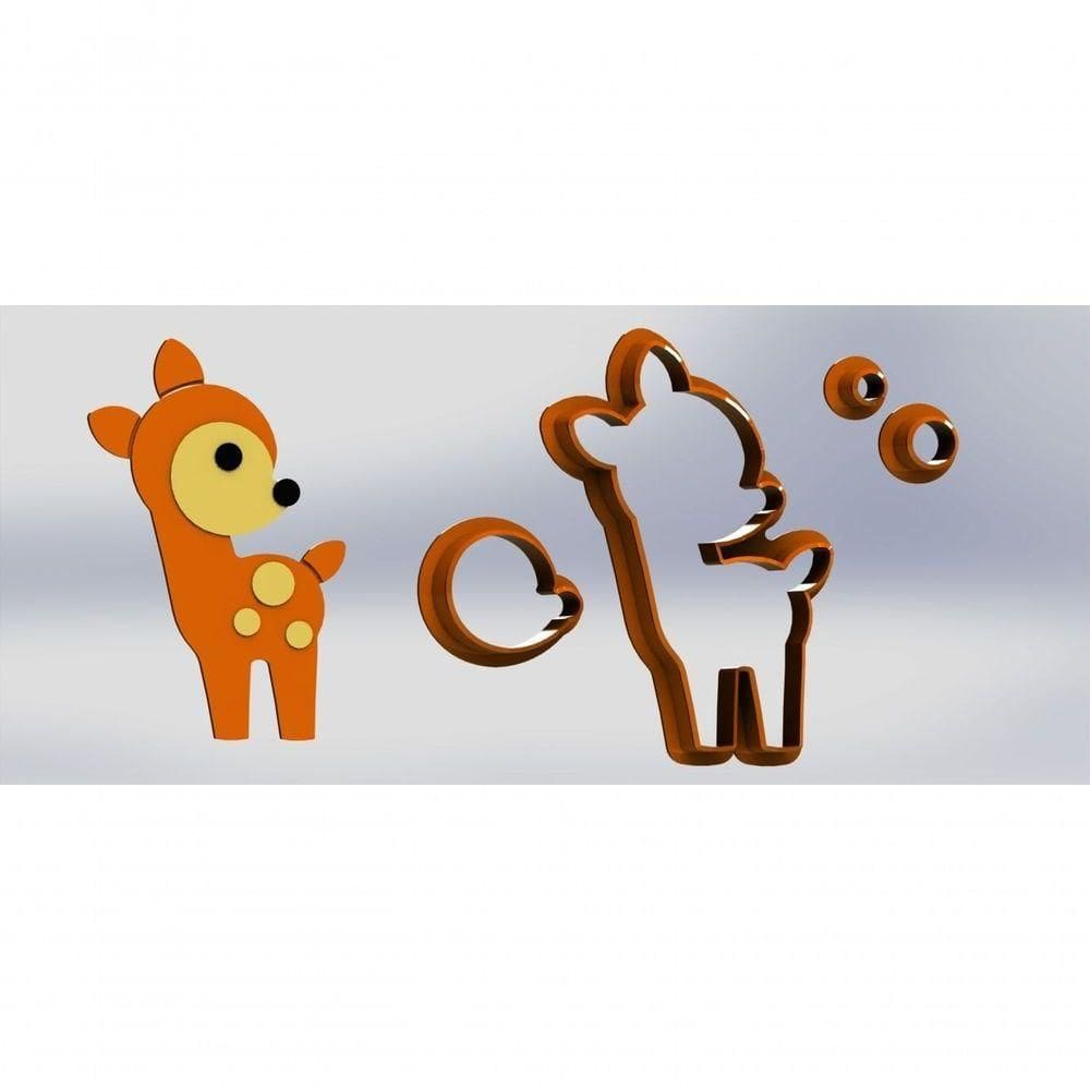 Cortador Bambi Floresta Modular 5 Cm