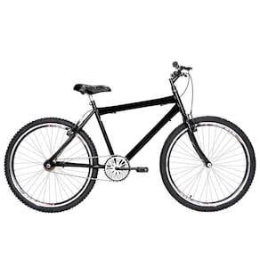 Bicicleta Masculina Aro 26 Mtb Aero Cor Preta