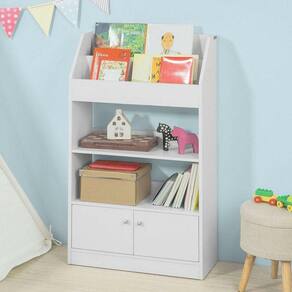 Organizador E Livreiro Infantil Brian 100% Mdf