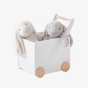 Organizador Infantil Carrinho De Brinquedo Desirée 100% Mdf
