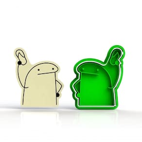 Cortador Flork Mãe De Chinelo (Corta E Marca) 8 Cm