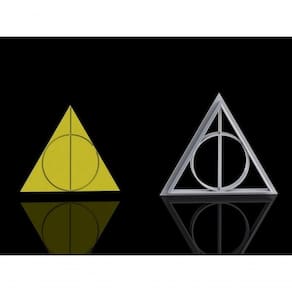 Cortador Harry Potter - Relíquias Da Morte Tamanho 4 Cm