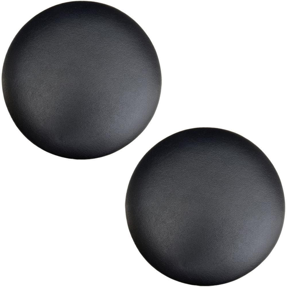 Kit 02 Assentos Redondo Preto 39 Cm