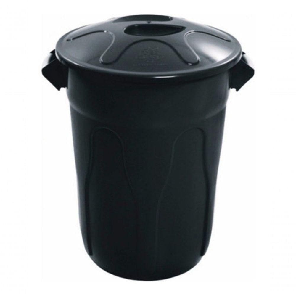 Cesto De Lixo Tipo Balde 60L Saco Lixo Preto 30L 100un