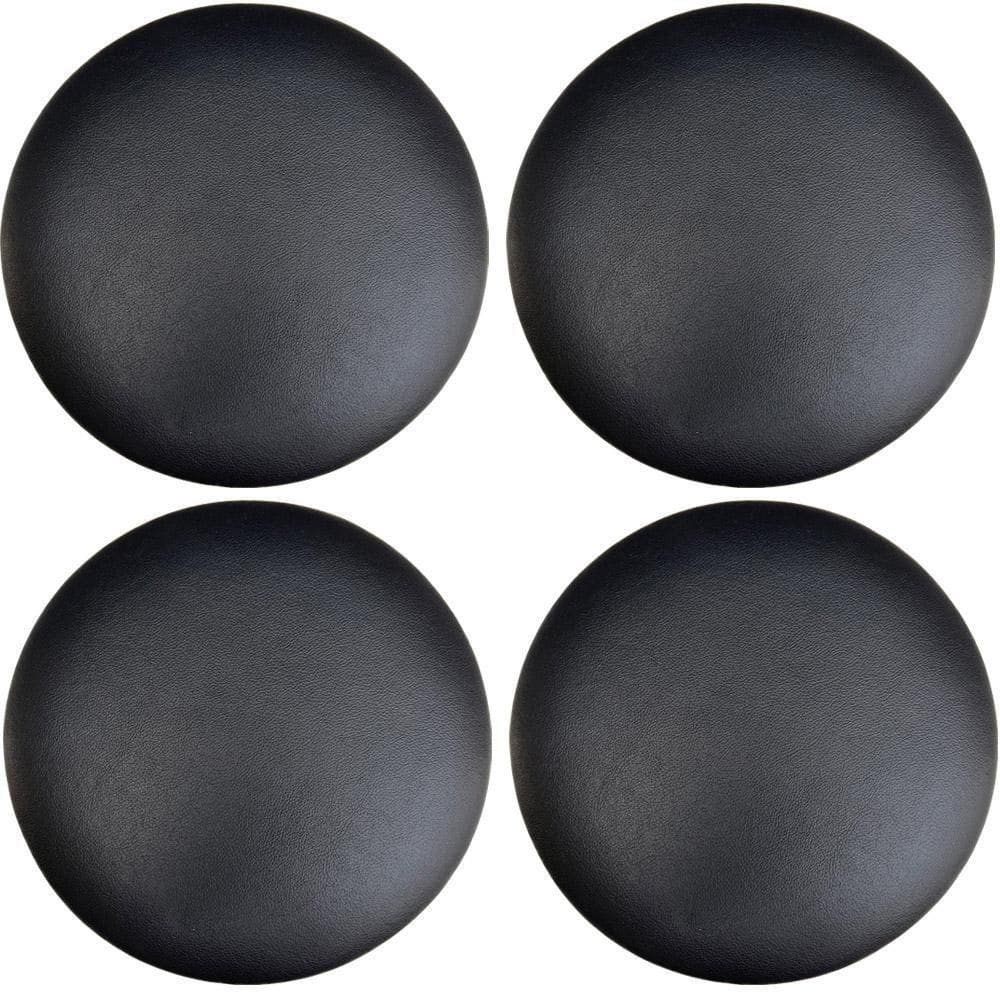 Kit 04 Assentos Redondo Preto 30 Cm
