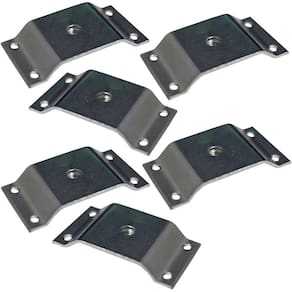 Kit 6 Chapinhas Elevada Fixação Pés Palito Rosca 5 16