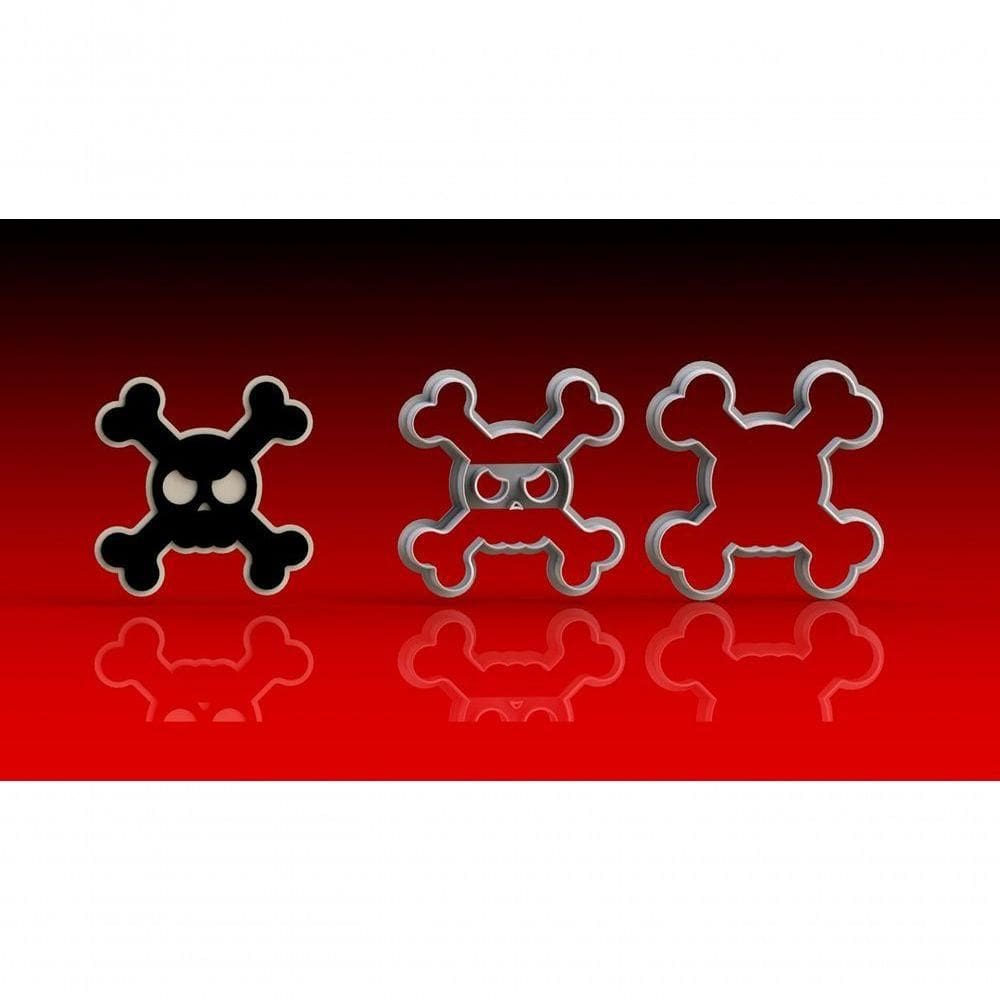 Cortador Rock Caveira Modular Tamanho 6 Cm