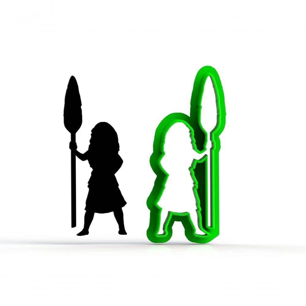 Cortador Moana Silhueta Tamanho 6 Cm