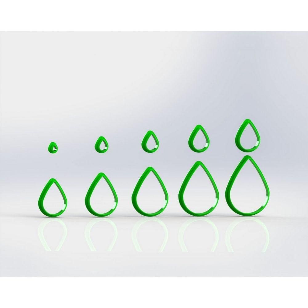 Cortador Polymer Clay (mod 4) Tamanho 1 Cm