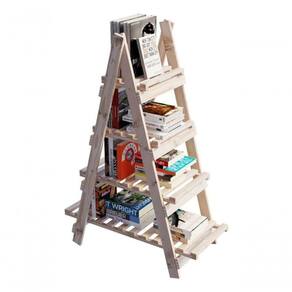 Piramide Dobravel Pinus Para Livros E Plantas