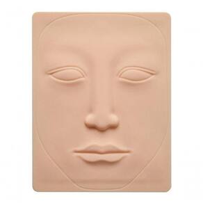 Pele Artificial Silicone Olhos Rosto Boca 3D Treinamento Pro