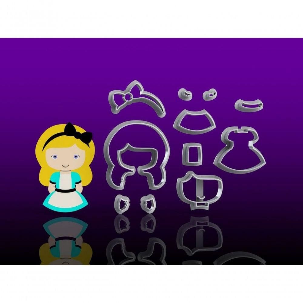 Cortador Alice Modular Tamanho 8 Cm