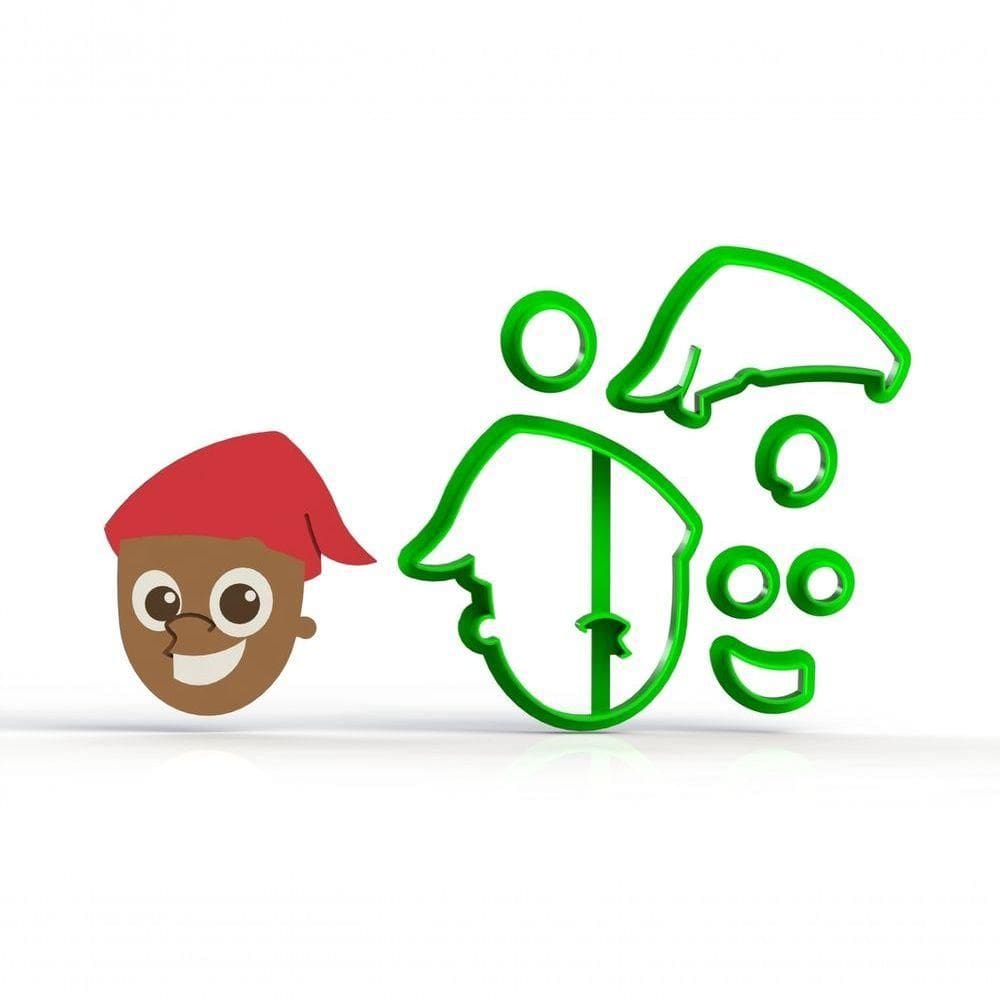 Cortador Sítio Do Pica Pau Amarelo - Saci Tamanho 5 Cm