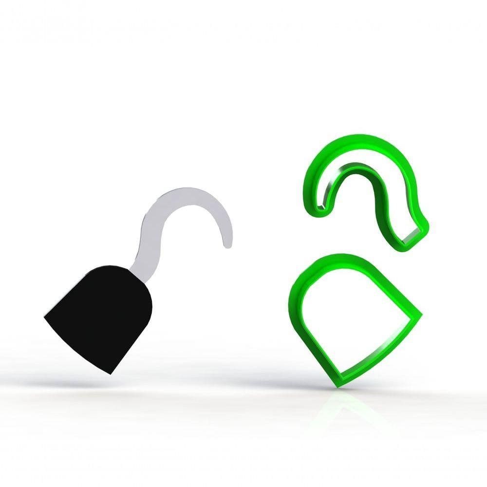 Cortador Gancho Pirata Peter Pan 5 Cm