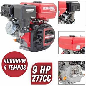 Motor Estacionário Ge-900 9hp 277cc 4t Para Rabeta De Barco