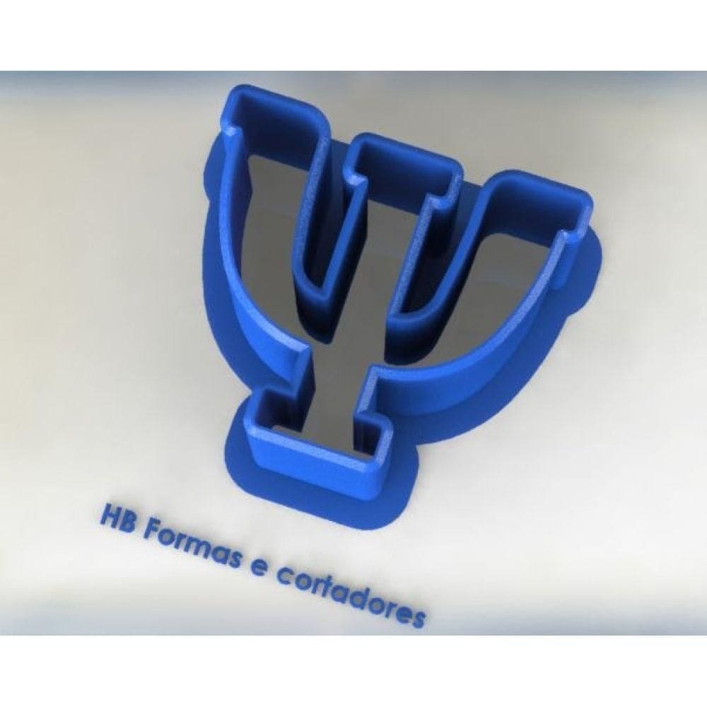 Cortador Símbolo Psicologia Tamanho 5 Cm