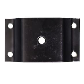 Kit 20 Chapinhas Elevada Fixação Pés Palito Rosca 5/16 Preto