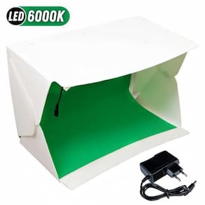 Estúdio Cenário P/ Tirar Fotos De Produtos Evobox Plus Led 6000k
