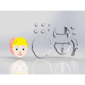 Cortador Toy Story - Beth Modular Tamanho 5,5 Cm