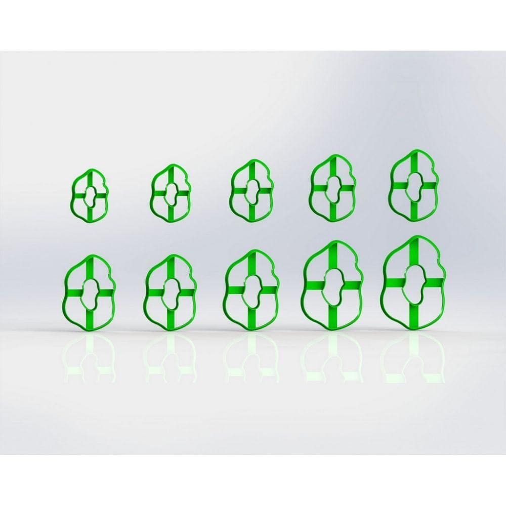 Cortador Polymer Clay Mod 35 Tamanho 8 Cm