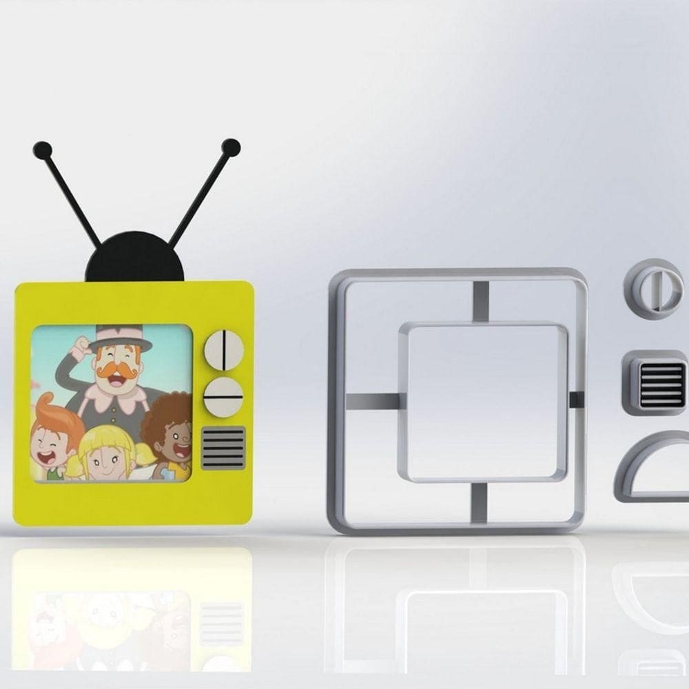 Cortador Mundo Bita Tv Modular Tamanho 6cm