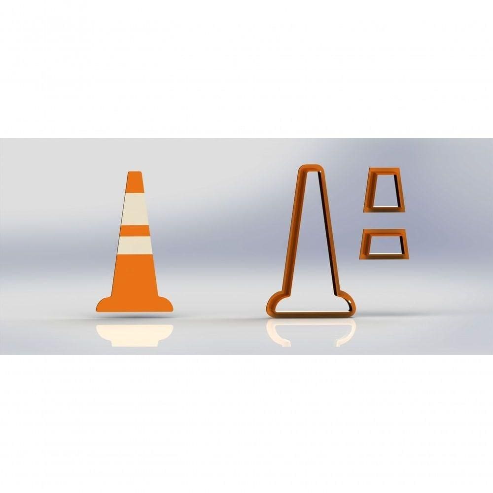 Cortador Carros Cone Tamanho 6cm