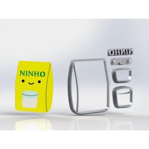 Cortador Saquinho Leite Ninho Modular Tamanho 5 Cm