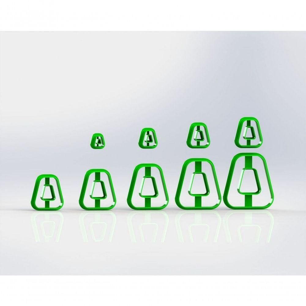 Cortador Polymer Clay (mod 26) Tamanho 5 Cm