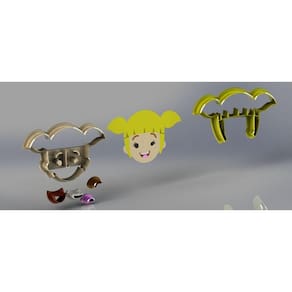 Cortador Mundo Bita Lilo Modular Tamanho 4cm
