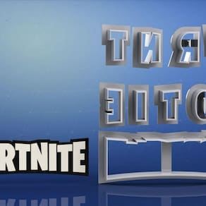 Cortador Fortnite Logo Mod 1 Modular Tamanho 5cm