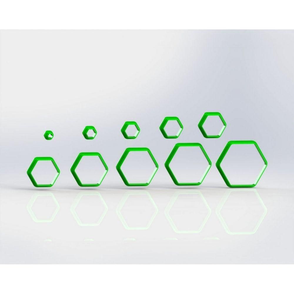 Cortador Polymer Clay (mod 7) Tamanho 4 Cm