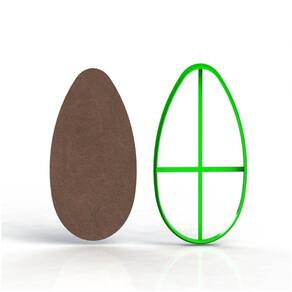 Cortador Ovos De Páscoa (Placa) Tamanho 11 Cm
