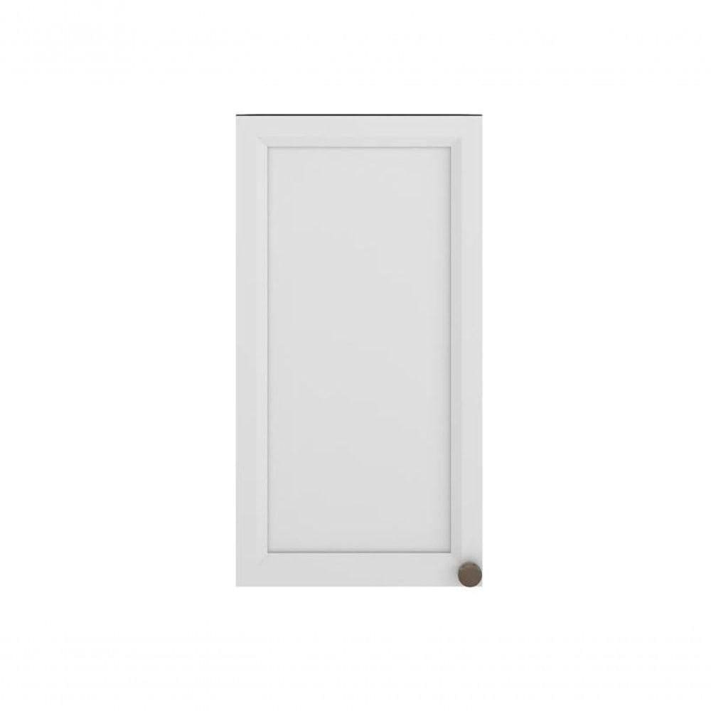 Armário Aéreo 1 Porta Sara Nogueira/Branco - Fdecor