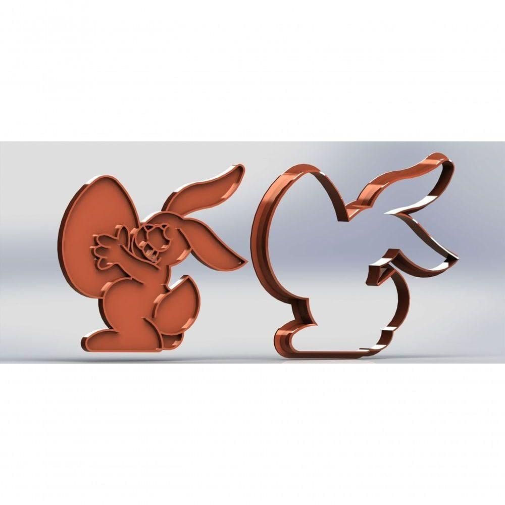 Cortador Coelho Mod 7 Tamanho 7cm