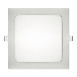 Kit 3 Painéis Led Embutir 12w Quadrado Branco Frio Bivolt