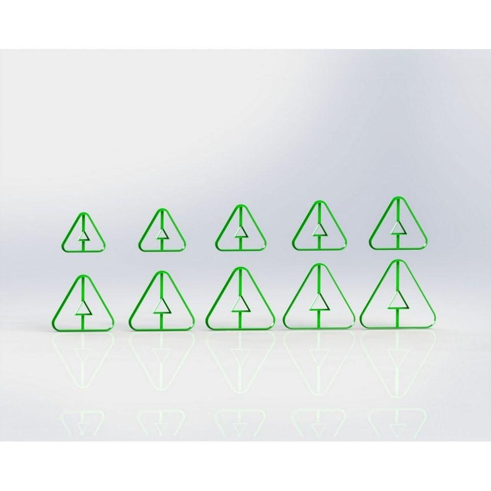 Cortador Polymer Clay Mod 55 A Tamanho Kit