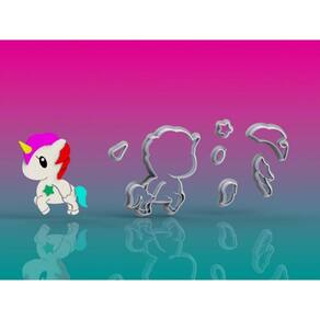 Cortador Unicórnio Mod 2 Modular Tamanho 6 Cm