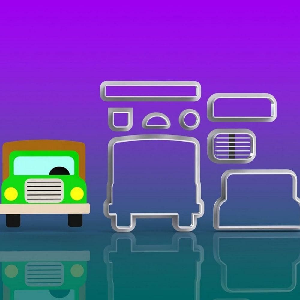 Cortador Caminhao Modular Tamanho 6cm