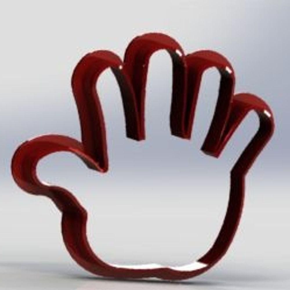 Cortador Mãozinha Tamanho 5cm